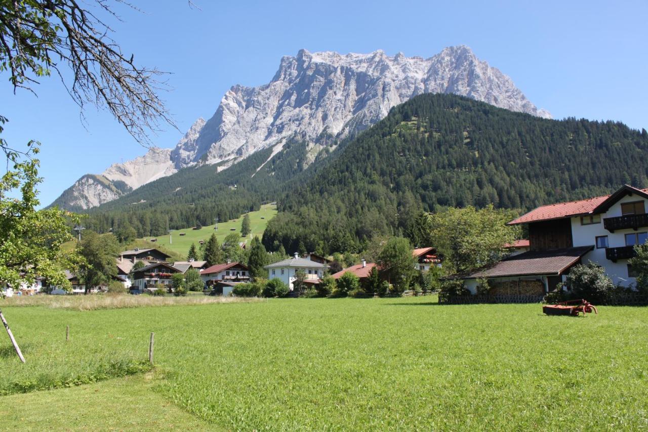 Apartmán Haus Alpenblume Ehrwald Exteriér fotografie