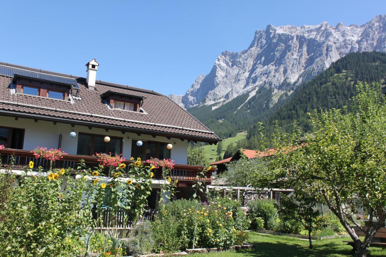 Apartmán Haus Alpenblume Ehrwald Exteriér fotografie