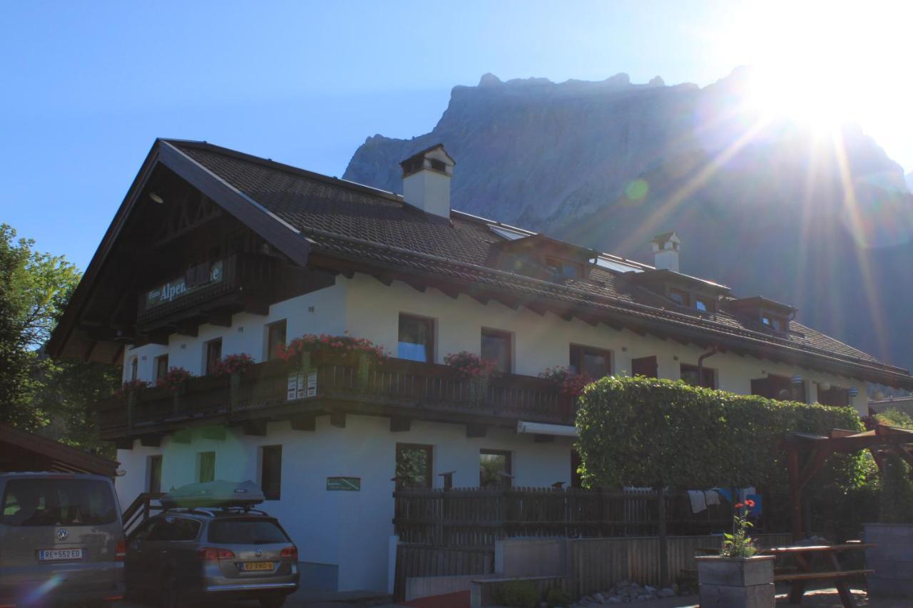 Apartmán Haus Alpenblume Ehrwald Exteriér fotografie